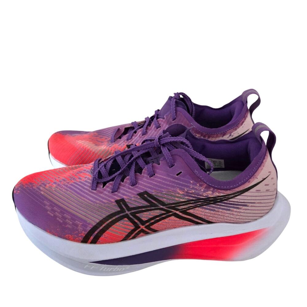 Asics Megablast Edo Purple Black US Men 7.5 Women 9 Running Shoes 1013A170-500